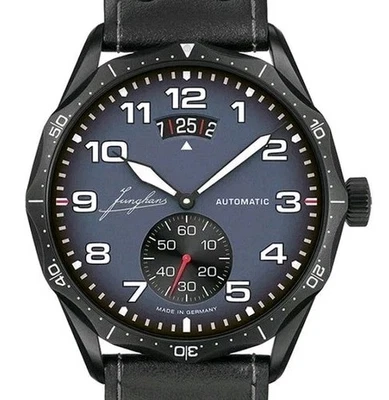 Junghans Pilot Automatic Black DLC, Navy Blue Watch 27/4397.00 - Image 1 of 4