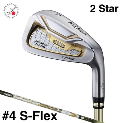 HONMA Golf BERES IS-06 Iron #4 S-Flex ARMRQ X 47 2Star Graphite Shaft RH Japan - Image 1 of 4