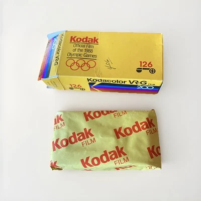 Película de inversión de color Kodak Kodachrome 200 35 mm diapositiva exp. Caja abierta sellada 1989 Foto 1 de 4