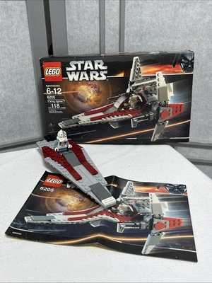 Lego Star Wars V-Wing Fighter - 6205 Pre-Owned With Box & Manual - AS IS - Image 1 of 4