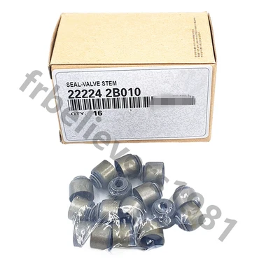Sello de vástago de válvulas 16 piezas para Hyundai Accent KIA Rio Soul 1,6 L 2012-2017 222242B010 Foto 1 de 4
