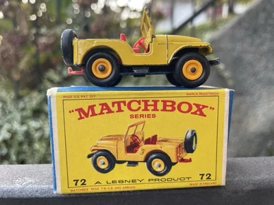 1:64 MATCHBOX JEEP CJ OTTIME CONDIZIONI  - Immagine 1 di 4