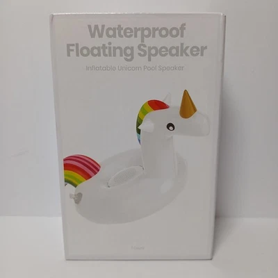 Altavoz Bluetooth Flotante Impermeable Unicornio Inflable Nuevo Caja Sellada Foto 1 de 2