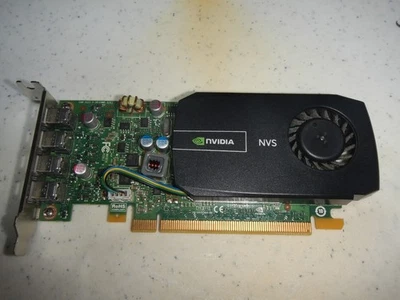 Nvidia NVS 510 4x Mini DP 2GB Video Graphics Card Low Profile - Image 1 of 4