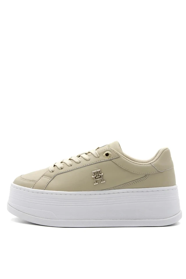 TOMMY HILFIGER SNEAKERS BEIGE - Imagen 1 de 1