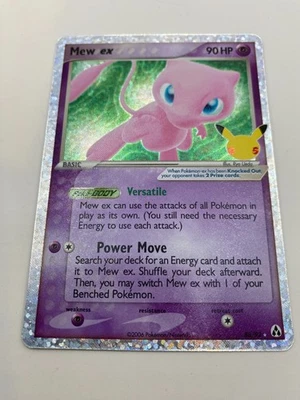 Mew ex 88/92 Celebrations: Classic Collection Holo Illustration Rare Pokemon - Image 1 of 2
