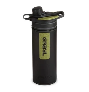 Grayl GeoPress 24 oz Water Purifier Bottle Filter for Hiking Camping Black Camo - Picture 1 of 3