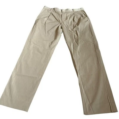3.1 Phillip Lim Mens Trouser Khaki Pants Flat Front Size 32 - Image 1 of 4