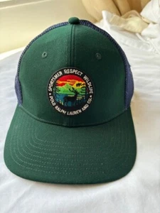 New POLO Ralph Lauren Sportsman  Respect Wildlife Deer Patch Trucker Hat Cap - Picture 1 of 8