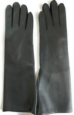 Guantes de conducción extra largos de colección Bellariva para damas forrados de cuero sintético talla B 7,5 - 8,5 Foto 1 de 4