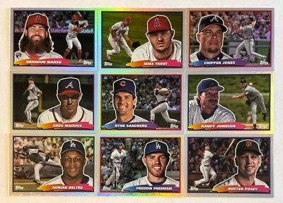 Topps Archives 2022 - 1988 Topps Big Foil Insert - Tú eliges/Completa tu conjunto Foto 1 de 3