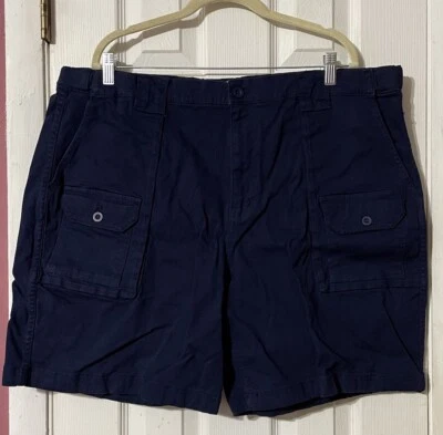 Pantalones cortos cargo John Blair 44 azul para hombre Foto 1 de 4
