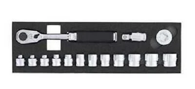 Ko-ken Yamashita Industrial Socket Wrench Set  Z-EAL 3285ZA 15 Pcs NEW - Image 1 of 4