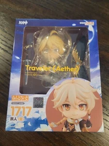 Genshin Impact Aether Traveler Auténtico Nuevo en Caja Nendoroid 1717 Mihoyo GSC - Imagen 1 de 6