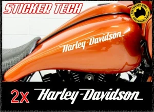 2X HARLEY DAVIDSON FUEL GAS TANK STICKER DECALS SUITS SPORTSTER IRON 1200 V-ROD - Picture 1 of 3