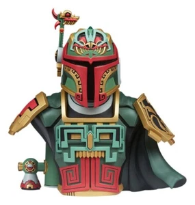 Busto de vinilo Star Wars Boba Fett Urban Aztec de Jesse Hernandez 20 cm nuevo/embalaje original - Imagen 1 de 17