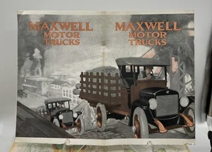 Antiguo catálogo de camiones Maxwell c.1915 - Imagen 1 de 8