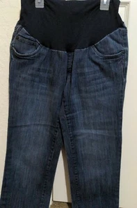 Motherhood Maternity Damen Umstandsjeans Caprihose Mid Rise Größe M - Bild 1 von 4