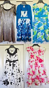 Girls Party Dresses Variety Sizes: 8, 10, 12 - Picture 1 of 78