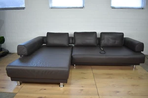 Ledersofa Ewald Schillig Brand Face Ledercouch Lederecksofa Sofa Couch Ecksofa - Bild 1 von 20