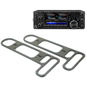 Maniglie di protezione laterali personalizzate per ricetrasmettitore ICOM IC-7610 e IC-7600 - Foto 1 di 8