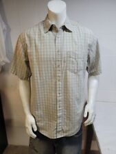 Field master button up casual short sleeve shirt size m / we2584  r4 d15