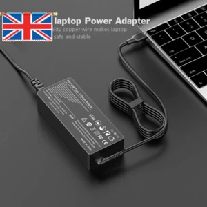 USB-C Laptop Charger 90W Chromebook Charger Type C AC Adapter For HP Dell Lenovo - Picture 1 of 6
