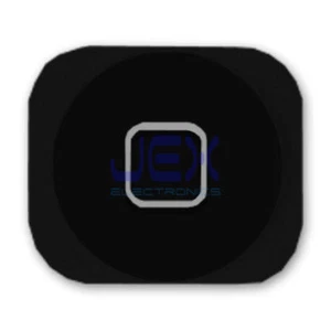 High Quality Replacement Gloss Black Home Button for iPhone 5 or 5C - Picture 1 of 1