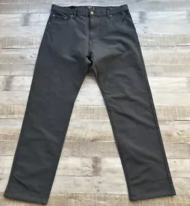Dockers Comfort Knit Jean Mens 36x34 Gray Straight Fit Stretch New - Picture 1 of 21