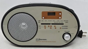 Vintage Emerson Model RP1130 Alarm Clock Radio WORKS GREAT! Wired And Wireless - Picture 1 of 14