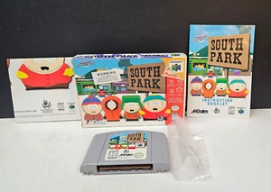 South Park (Nintendo 64, 1998) Excelente en caja Manual y Póster MIRAR - Imagen 1 de 14