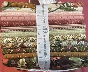 15 COUNTRY MANOR FAT QUARTERS 100 % BAUMWOLLE STEPPSTOFF ZIMMERMAN KAUFMAN - Bild 1 von 2