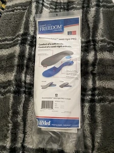 AliMed Accommodator Semi-Rigid Pro 3/4 Length Orthotic Insole Size Men 10- 10.5 - Picture 1 of 5