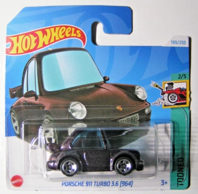 Hot Wheels - Porsche 911 Turbo 3.6 Tipo 964 - Tooned 2024 - HTB41 - Immagine 1 di 2