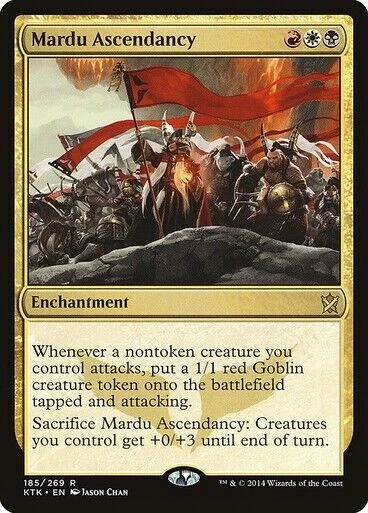MTG Khans of Tarkir Rare Mardu Ascendancy nm lp magic the gathering cny - Image 1 of 1