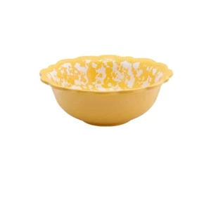 The Pioneer Woman Dip Bowls Melamine Country Splatter Yellow 5.35" Set Of 4 - Picture 1 of 4