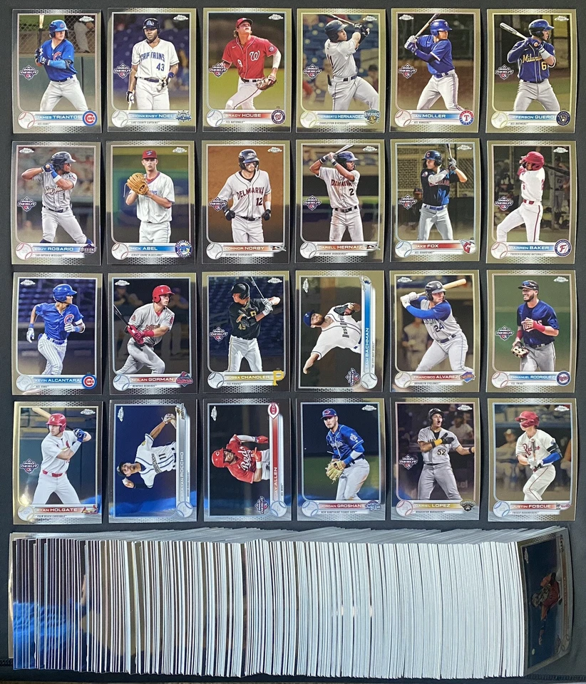 2022 Topps Pro Debut - Chrome Parallel - Baseball Cards - Complete Your Set - Image 1 of 1