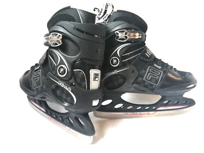 Fila Tribe black Schlittschuh Eislaufen Softboot Gr.42 Skate Hockey