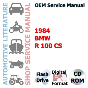 BMW R 100 CS 1984 manual de servicio completo - Imagen 1 de 1