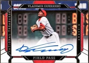 2022 National Treasures VLADIMIR GUERRERO Field Pass Auto /49 - Picture 1 of 2