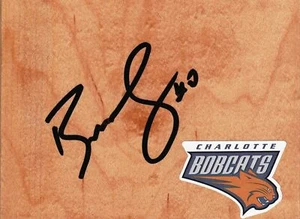 Charlotte Bobcats Bismack Biyombo Signed Floorboard COA - Picture 1 of 1