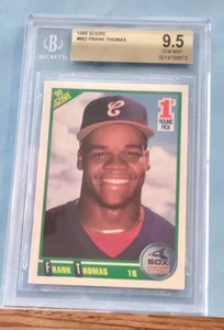 1990 SCORE FRANK THOMAS RC #663 BGS 9.5 - Picture 1 of 1