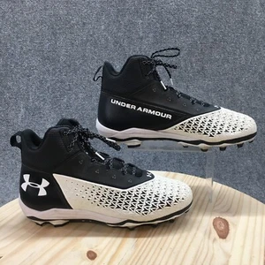 Zapatilla deportiva Under Armour para hombre 14 botines de fútbol negros martillos con cordones atléticos - Imagen 1 de 17