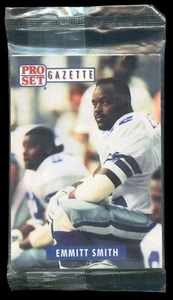 1991 Pro Set Gazette Promo Pack Sealed - Emmitt Smith - Picture 1 of 2