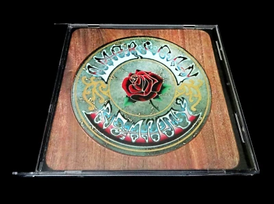 Grateful Dead American Beauty CD 1970 Jerry Garcia Mouse Art Rose Reality 1990s - Image 1 of 4