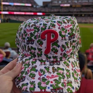 PHILLIE PHANATIC ADJUSTABLE PHILLIES HAT NEW ERA SCATTER CAP - Picture 1 of 4