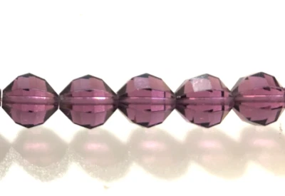 Swarovski Crystal 8mm (288 pcs) Amethyst #5004 (LARGE FP) - Image 1 of 3