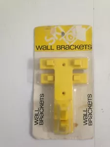 Soportes de pared para bolsa de esquí - gran color amarillo vintage nuevo stock antiguo nuevo en caja - Imagen 1 de 2