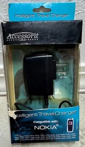 Accesorio Nokia Cargador de Pared de Viaje Fuente de Alimentación/Adaptador - Negro - Imagen 1 de 9