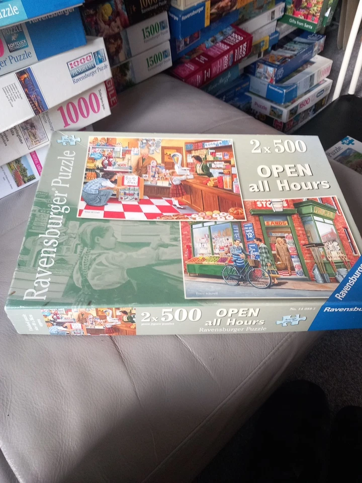 Ravensburger Jigsaw Puzzle 2x500 - Image 1 of 1